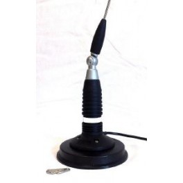 ANTENNE CB MAGNETIQUE ORIENTABLE 1m50 ML145 AVEC PRISE PL