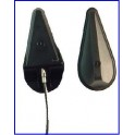 ANTENNE GSM PARE BRISE 2 PART. 10x5cm  INT. ET EXT. 900/1800MHz FME/M Long 5m