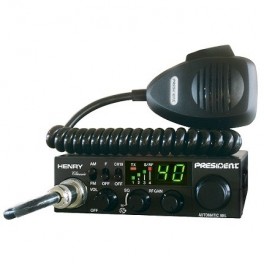 POSTE CB PRESIDENT HENRY ASC Classic 40 canaux AM / FM