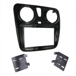 Kit integration 2 DIN DACIA LODGY 2012- NOIR LAQUE