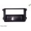 FACADE AUTORADIO VOLKSWAGEN GOLF5 2006- - NOIR