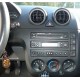 FACADE AUTORADIO FORD FIESTA 2002-2005 - EQUIPE AVEC L AUTORADIO EN 3 PARTIES