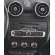 FACADE AUTORADIO AUDI A1 2010- 1 DIN NOIR