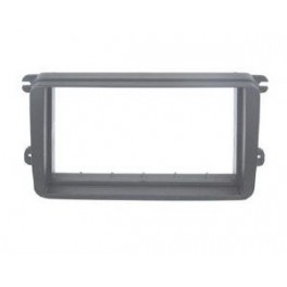 FACADE AUTORADIO DOUBLE DIN VOLKSWAGEN POLO 2009- GRIS