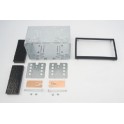 KIT DE MONTAGE UNIVERSEL POUR AUTORADIO DOUBLE ISO 110mm