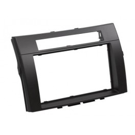 FACADE AUTORADIO DOUBLE DIN TOYOTA COROLLA VERSO 2004-2009 NOIR