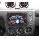 FACADE AUTORADIO DOUBLE DIN FORD FIESTA 2002-2005