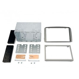 Kit integration 2 DIN ALFA 147 2000-2010 (Type 937) - ARGENT