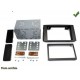 Kit integration 2 DIN IVECO DAILY 2012- GRIS METAL