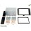 Kit integration 2 DIN LANCIA MUSA 2005-2008 GRIS