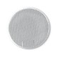 GRILLE HAUT-PARLEUR UNIVERSELLE D100 RONDE EN BLANC LA PIECE