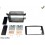 Kit integration 2 DIN MITSUBISHI OUTLANDER 2007-2012 - SANS AUTORADIO