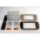 Kit integration 2 DIN SEAT IBIZA 2008- GRIS BEIGE