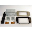 Kit integration 2 DIN SEAT IBIZA 2008- GRIS BEIGE