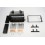 Kit integration 2 DIN KIA RIO 2008-2011 NOIR