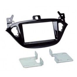 Kit integration 2 DIN OPEL ADAM 01/2013- NOIR LAQUE