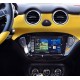 Kit integration 2 DIN OPEL ADAM 01/2013- NOIR LAQUE