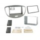 Kit integration 2 DIN HYUNDAI I10 2011-2013 - ARGENT