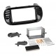 Kit integration 2 DIN FIAT 500 2007-2012 NOIR BRILLANT