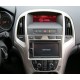 Kit integration 2 DIN OPEL ASTRA J 2010- ARGENT