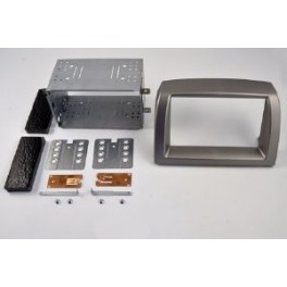 Kit integration 2 DIN LANCIA YPSILON 2007 GRIS CLAIR ARGENT