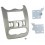 Kit integration 2 DIN DACIA SANDERO 2008-2012 - GRIS CLAIR