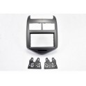 Kit integration 2 DIN CHEVROLET AVEO 10/2011- GRIS METAL