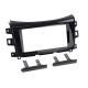 Kit integration 2 DIN NISSAN NP300 2015- NOIR LAQUE METAL