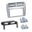 Kit integration 2 DIN FIAT GRANDE PUNTO 2005-2009 ARGENT