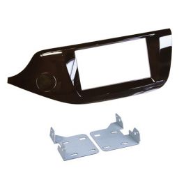 Kit integration 2 DIN KIA CEED 04/2012- NOIR LAQUE