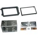 Kit integration 2 DIN SKODA FABIA 2007-2014 avec cage aluminium