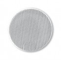 GRILLE HAUT-PARLEUR UNIVERSELLE D165 RONDE EN BLANC PIECE  VOIR 4219BLANC