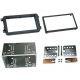 Kit integration 2 DIN SKODA SUPERB 2008- avec cage aluminium