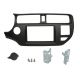 Kit integration 2 DIN KIA RIO 2011-2015 AVEC bouton airbag passager