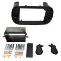 Kit integration 2 DIN FIAT 500 2007-2015 NOIR MAT