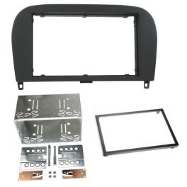 Kit integration 2 DIN MERCEDES SL R230 2002-2011 RUBBER TOUCH