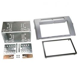 Kit integration 2 DIN TOYOTA COROLLA VERSO 04/2004-03/2009 ARGENT